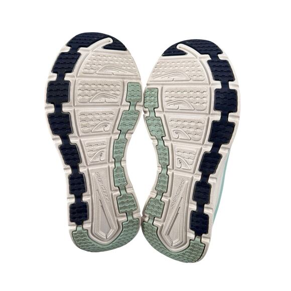 Skechers D'Lux Walker Infinite Motion / Women / Black/PINK / BLUE Sz 8.5 Trainer - Picture 8 of 11